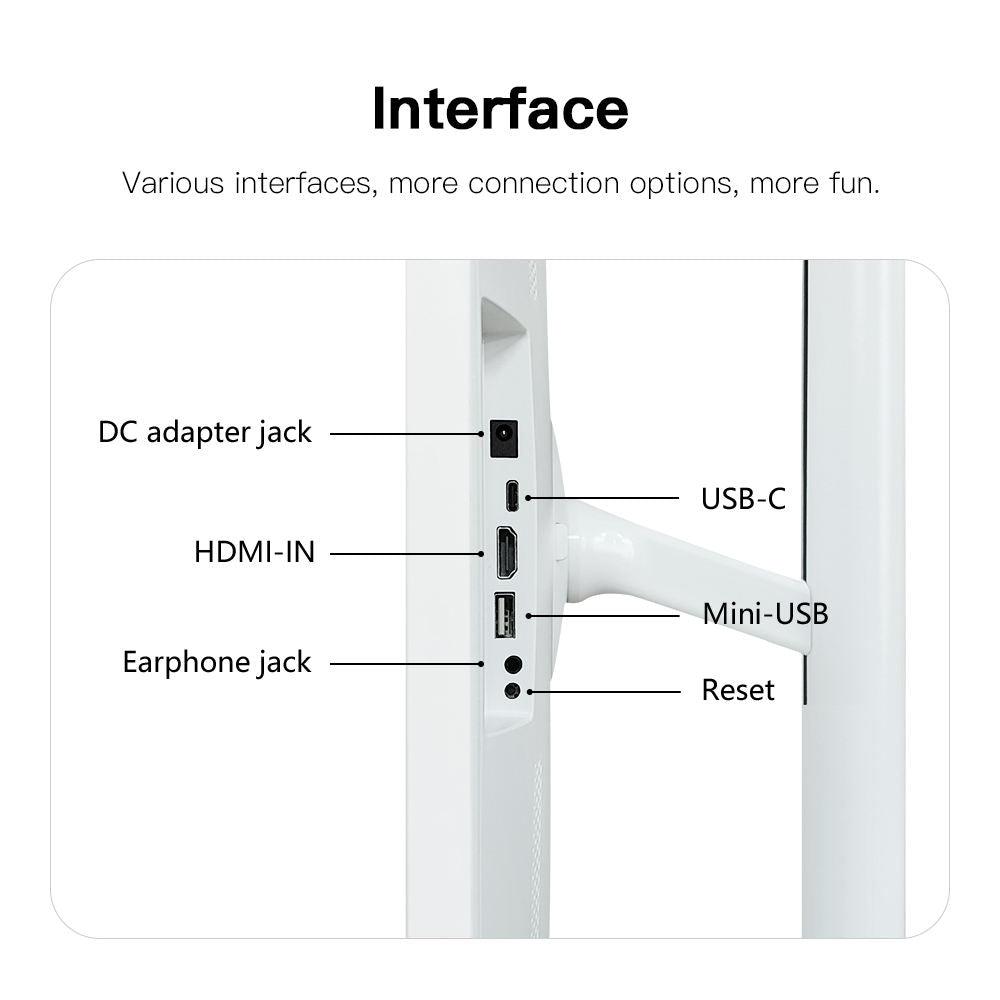 24 Inch Touch Screen Rotation Smart Portable TV