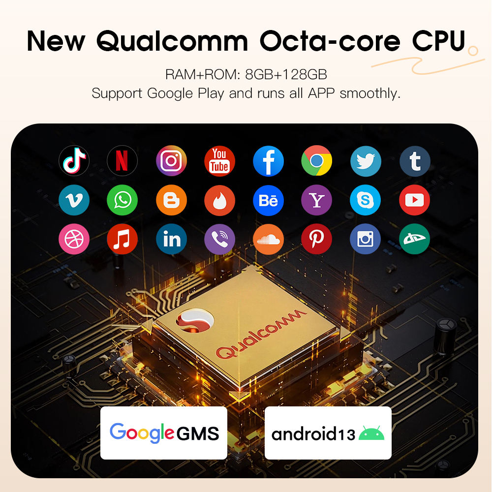 32 Inch 128GB Smart Portable TV